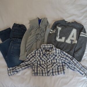 Boys Clothing Bundle - Tops, Bottoms - Size 4T
